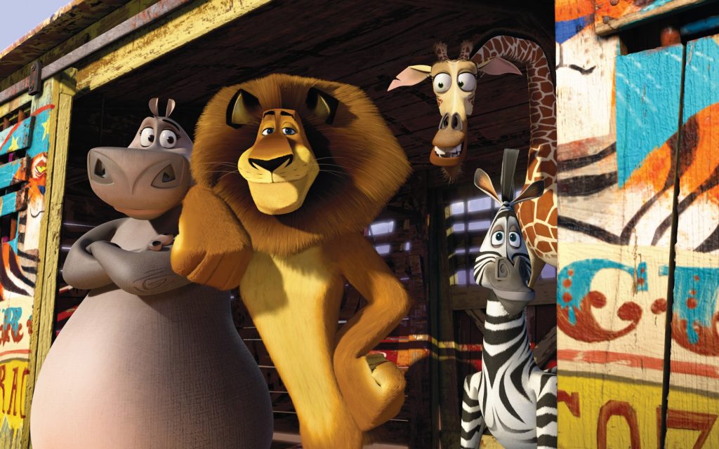 Madagascar 3: Europe's Most Wanted Widescreen Wallpaper