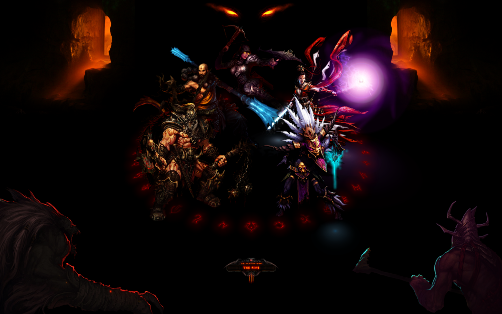 Diablo III HD Widescreen Background