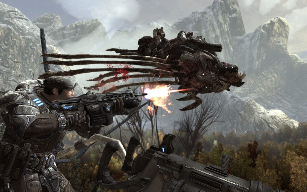Gears Of War 2 Widescreen Wallpaper