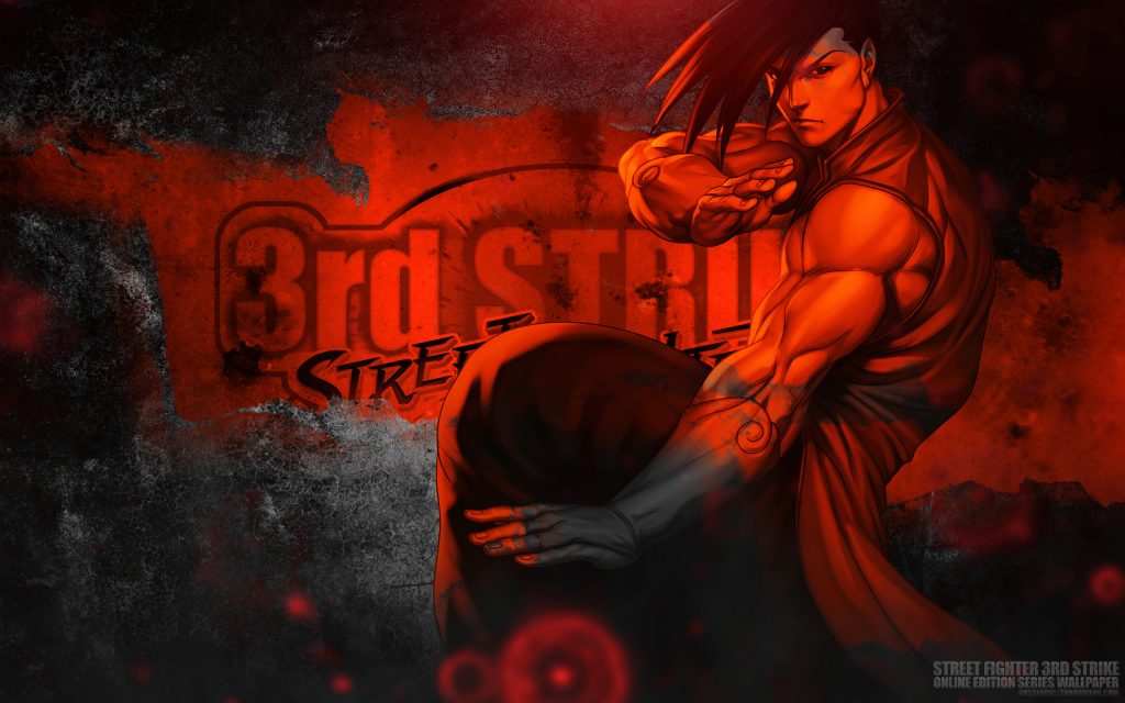 Street Fighter Widescreen Background