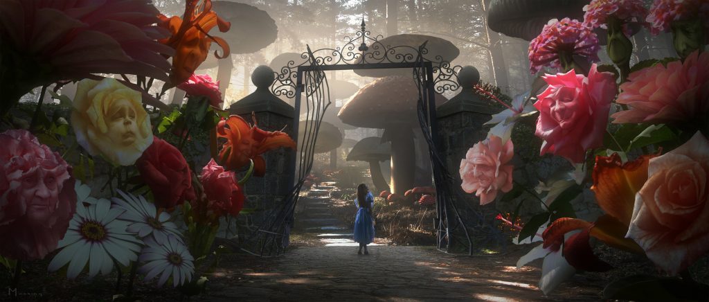 Alice In Wonderland (2010) Background