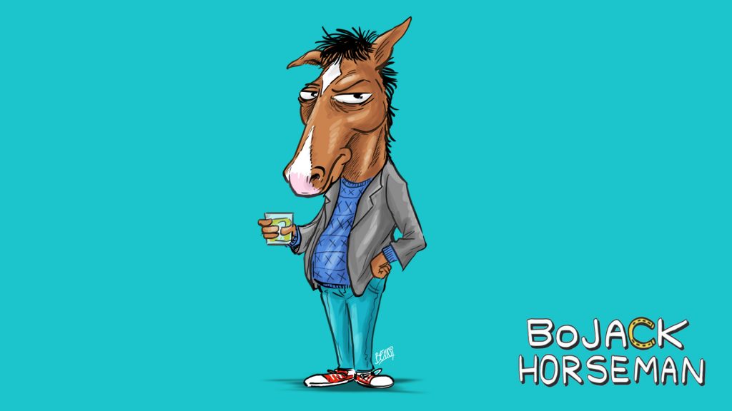 BoJack Horseman Full HD Background
