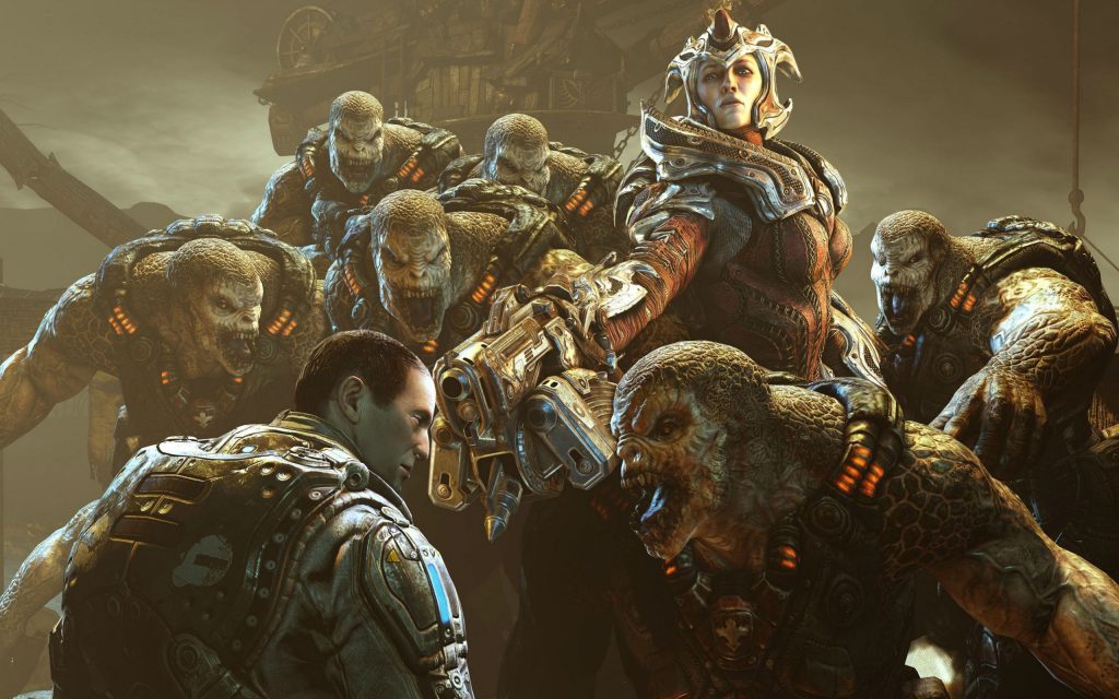 Gears Of War 3 Widescreen Wallpaper