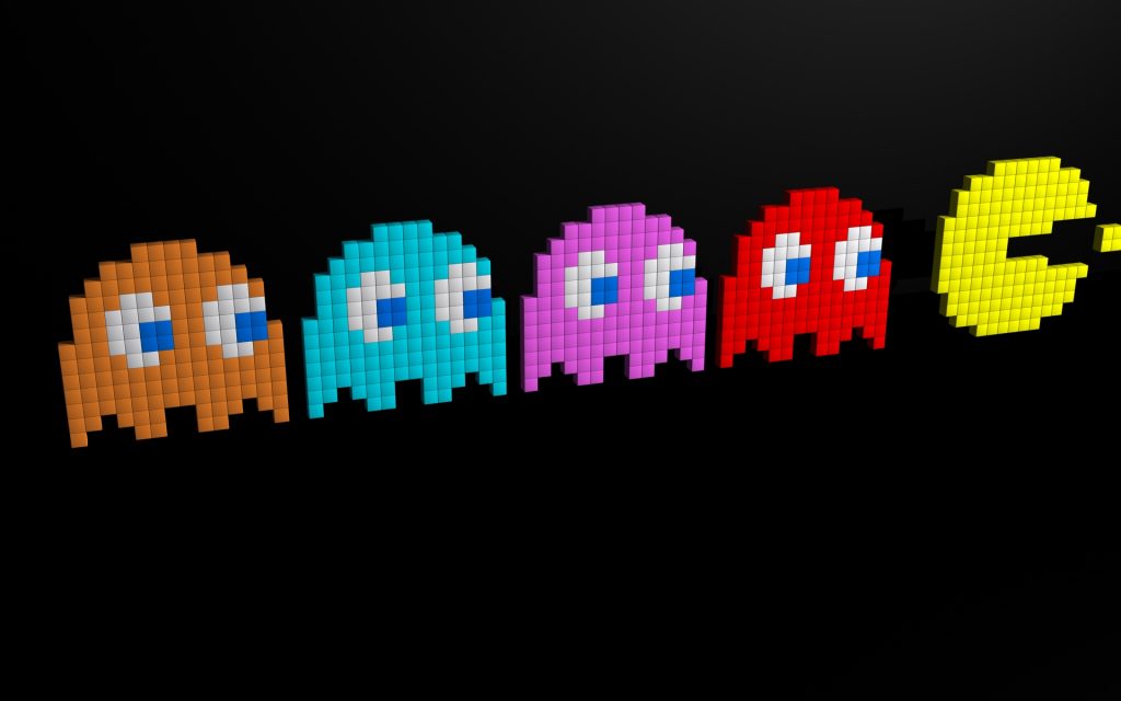 Pac-Man Widescreen Background