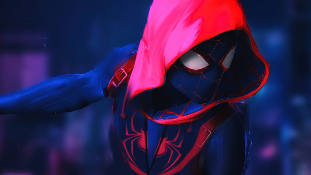 Spider-Man: Into The Spider-Verse 4K UHD Wallpaper