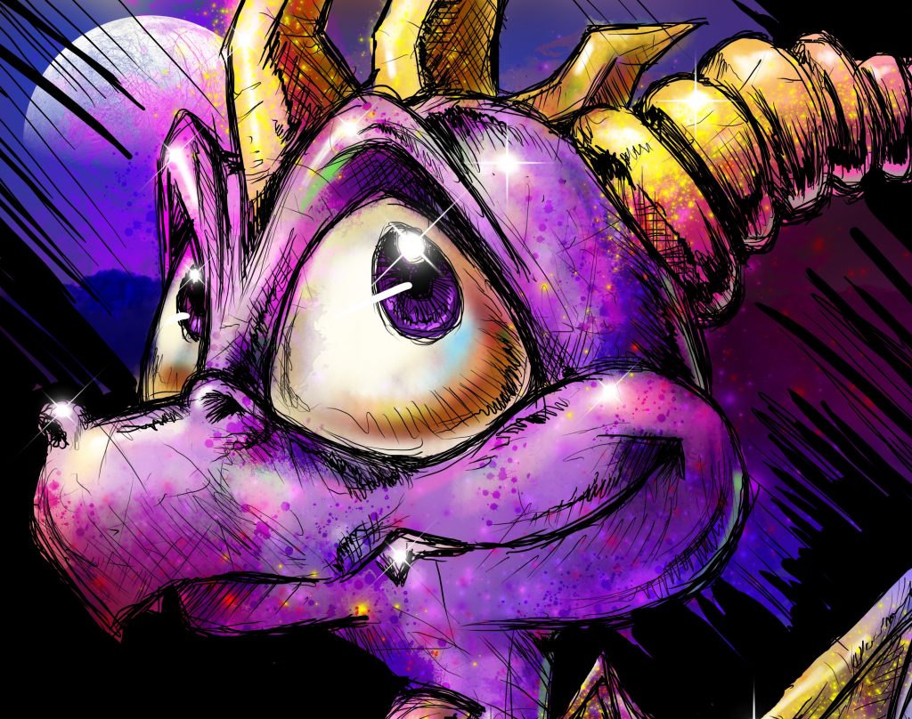 Spyro The Dragon Background