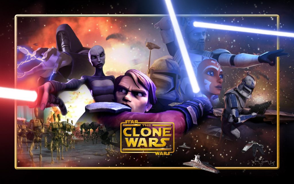 Star Wars: The Clone Wars Widescreen Wallpaper