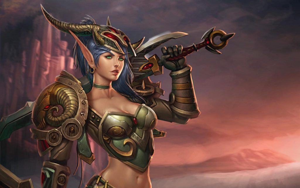 World Of Warcraft Widescreen Background