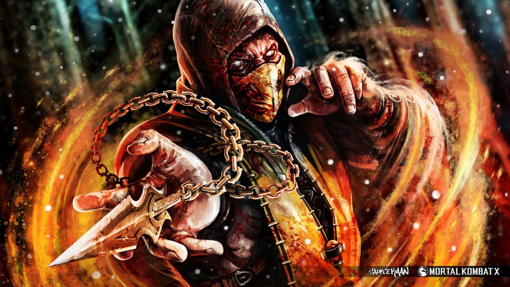 Mortal Kombat X Full HD Background