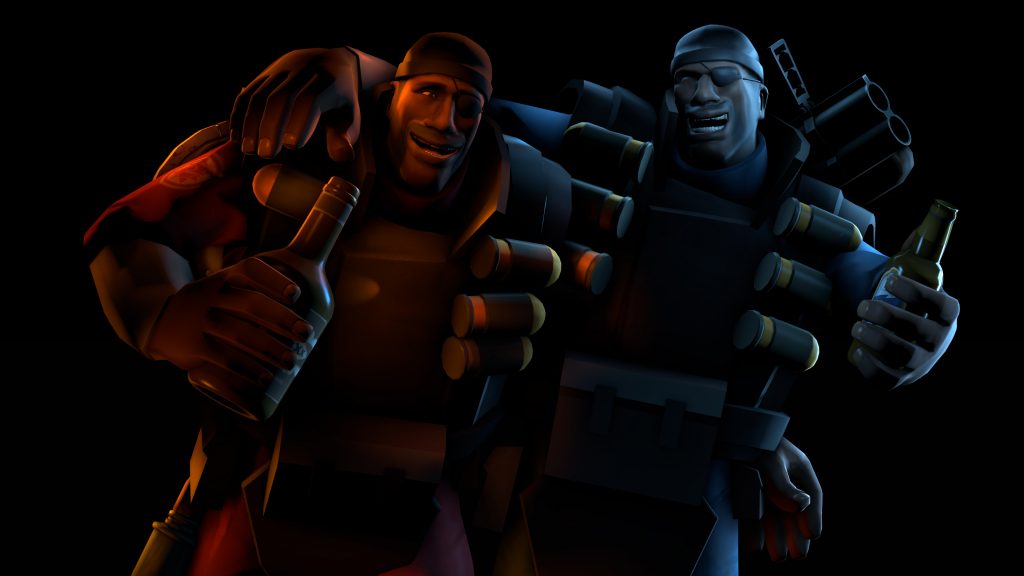 Team Fortress 2 4K UHD Background