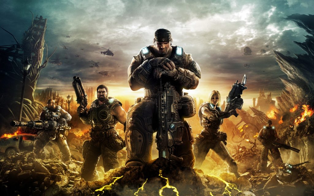 Gears Of War 3 Widescreen Background