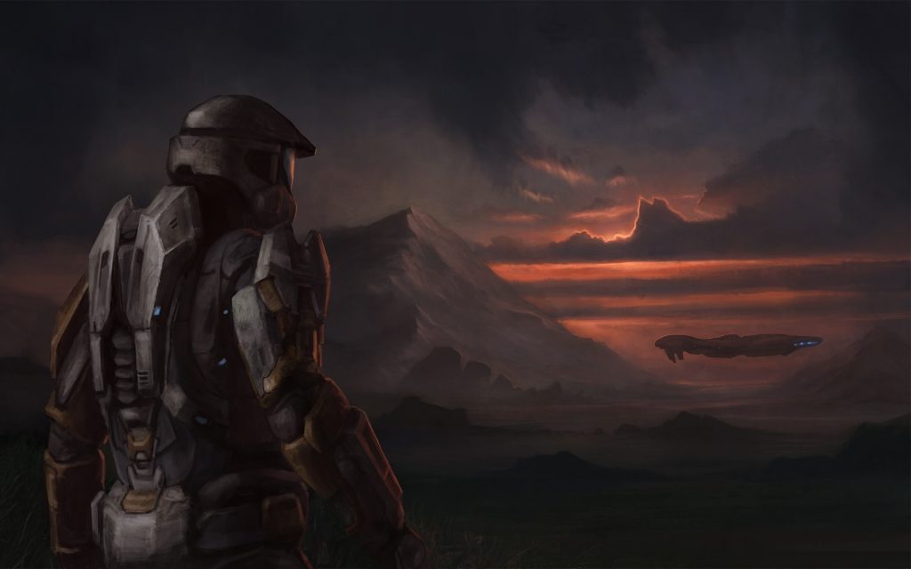 Halo Widescreen Background