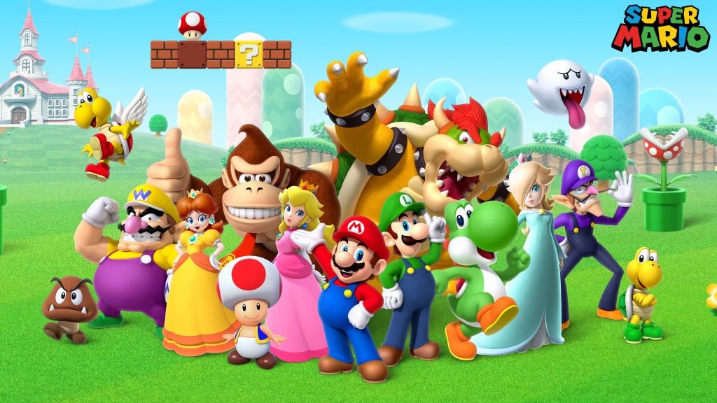 Super Mario Bros. HD Background