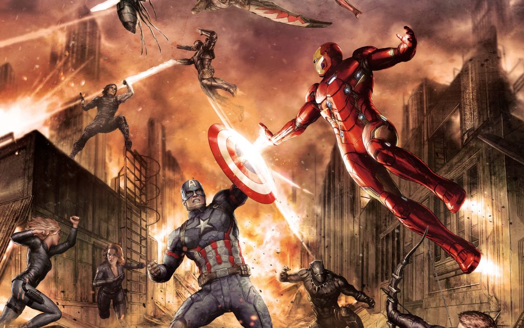 Captain America: Civil War HD Widescreen Wallpaper