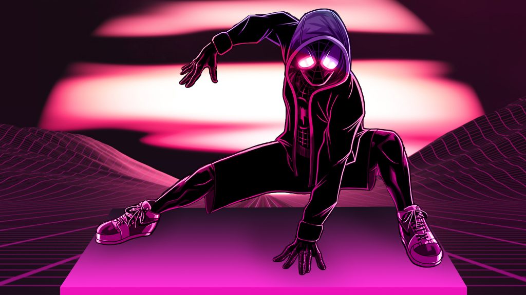 Spider-Man: Into The Spider-Verse 4K UHD Background