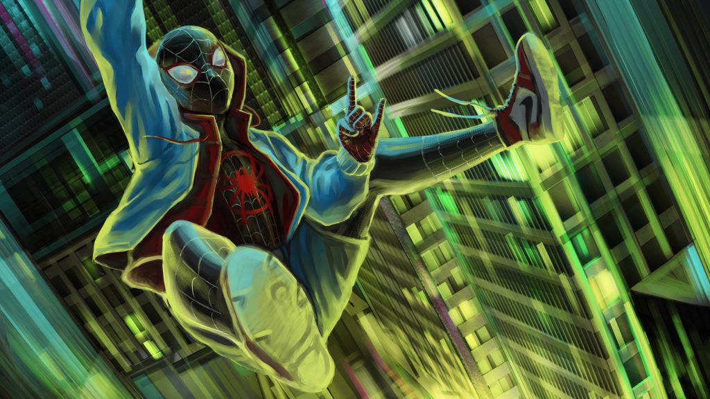 Spider-Man: Into The Spider-Verse Background