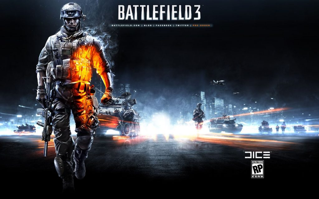 Battlefield 3 Widescreen Background