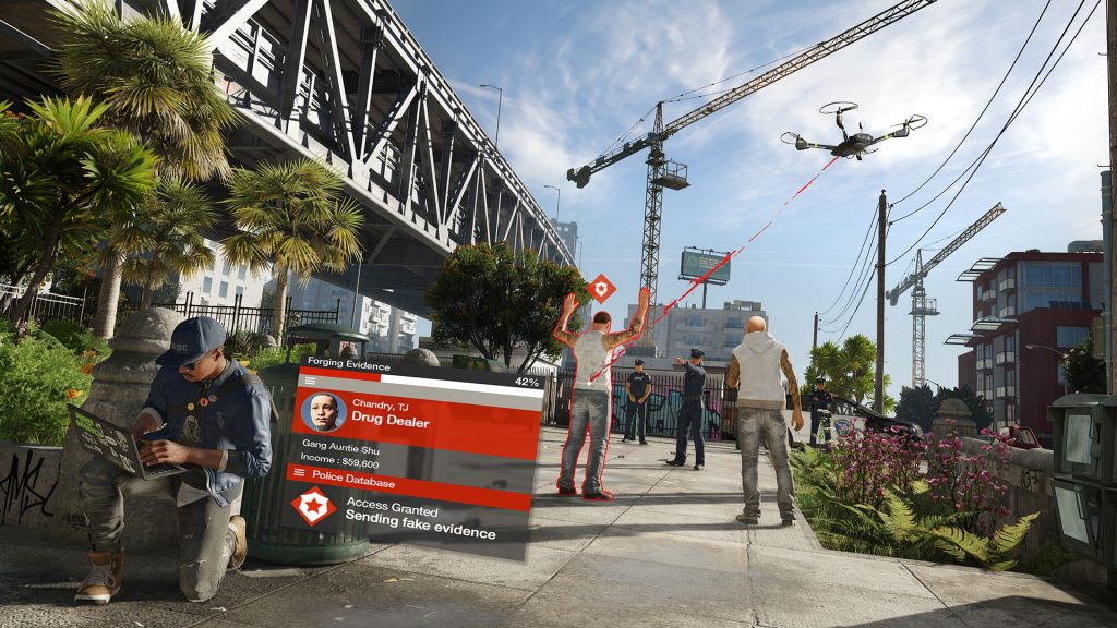 Watch Dogs 2 Full HD Background