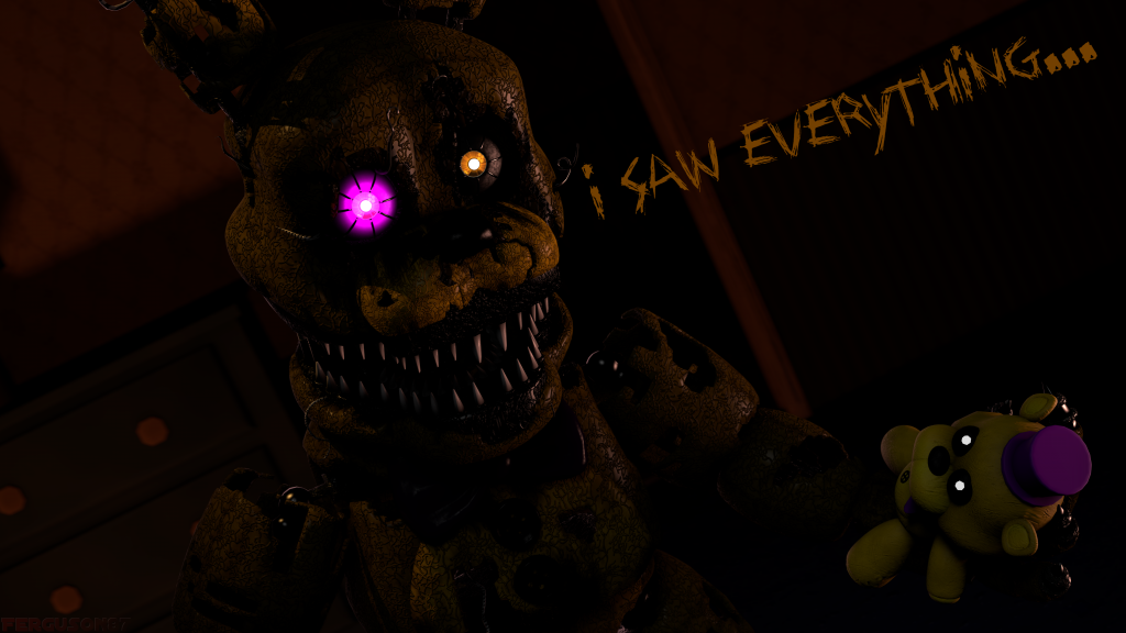 Five Nights at Freddy's 3 Quad HD Background