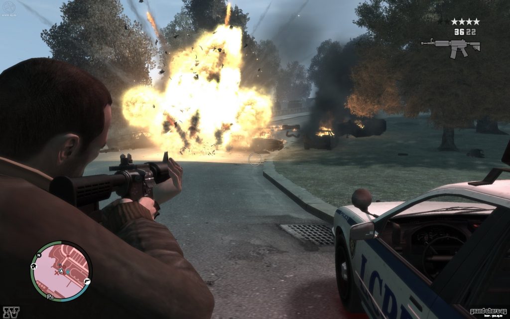 Grand Theft Auto IV Widescreen Wallpaper
