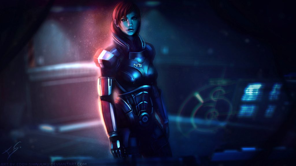 Mass Effect Quad HD Background
