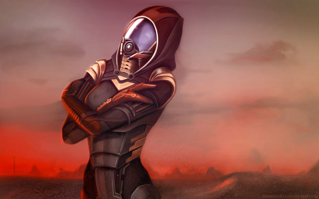Mass Effect Widescreen Background