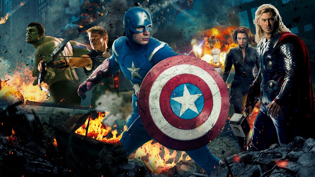 The Avengers HD Full HD Background