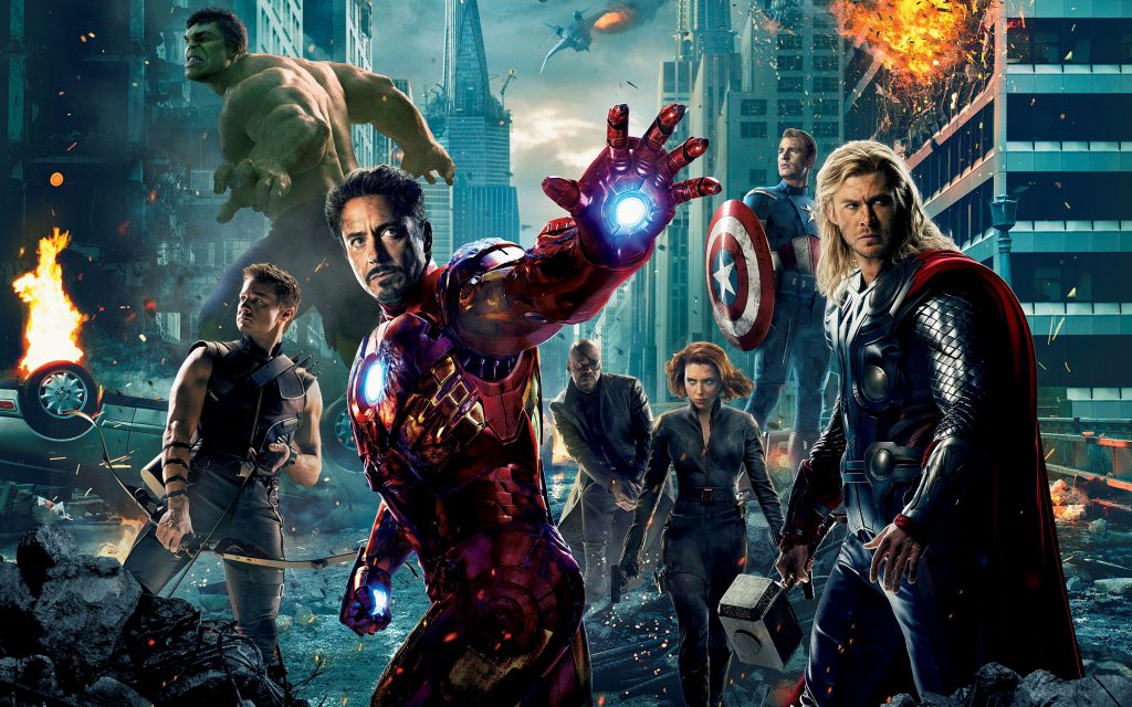 The Avengers HD Widescreen Background