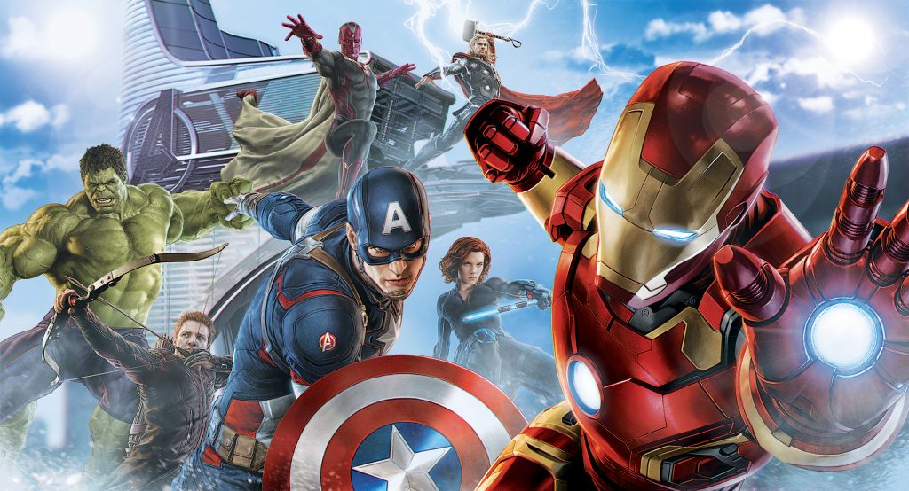 The Avengers HD Background