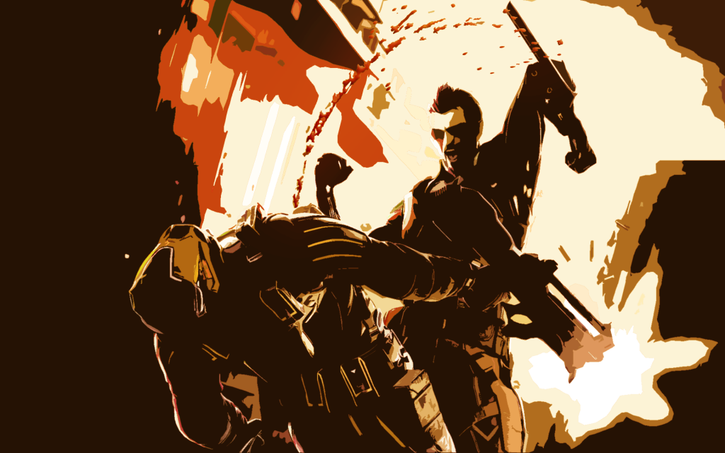 Deus Ex: Human Revolution Widescreen Background