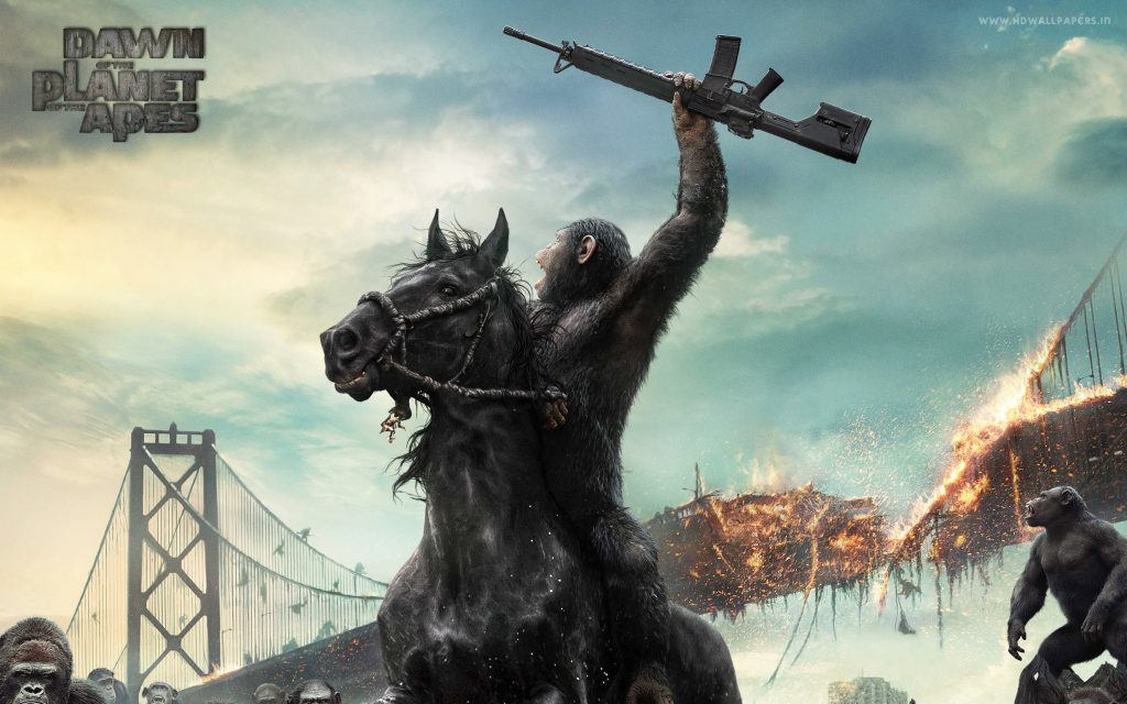 Dawn Of The Planet Of The Apes Widescreen Wallpaper