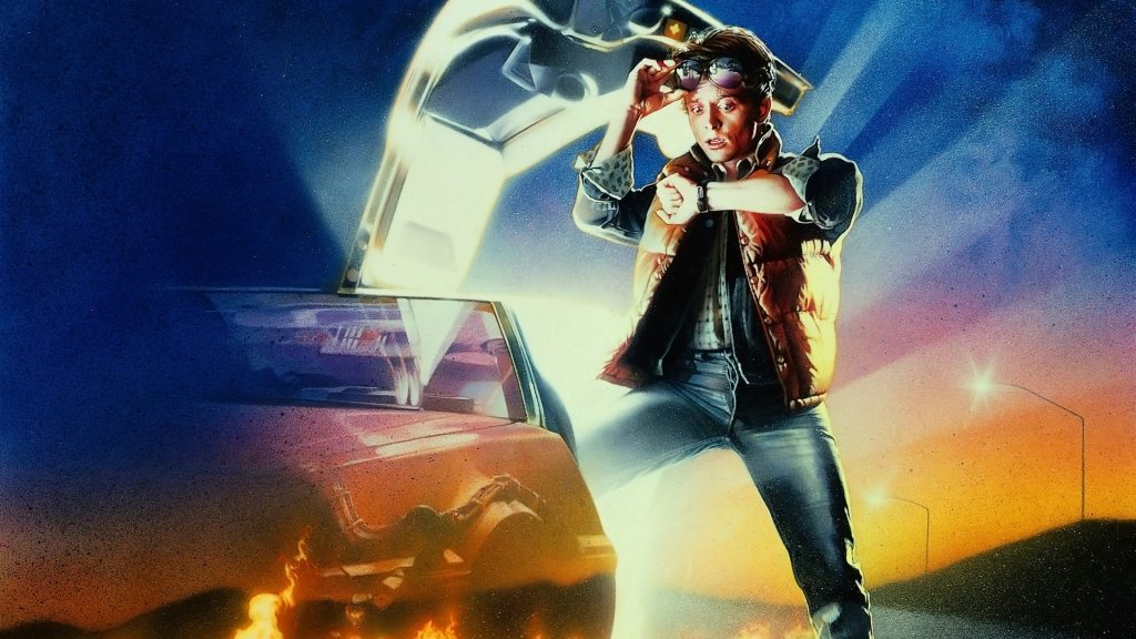 Back To The Future Full HD Background