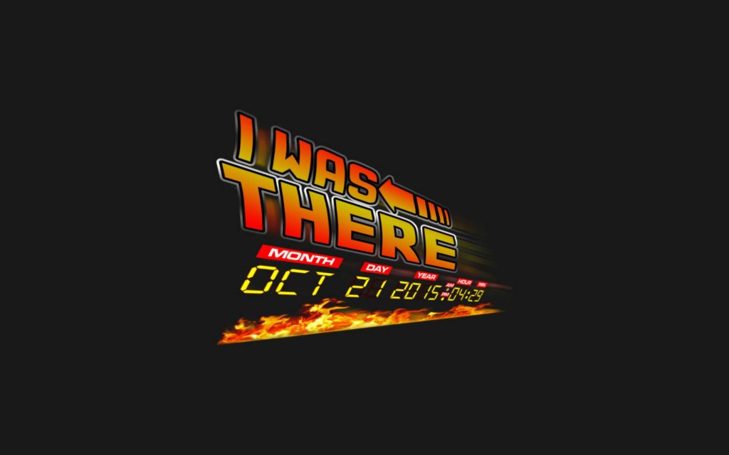 Back To The Future Widescreen Background