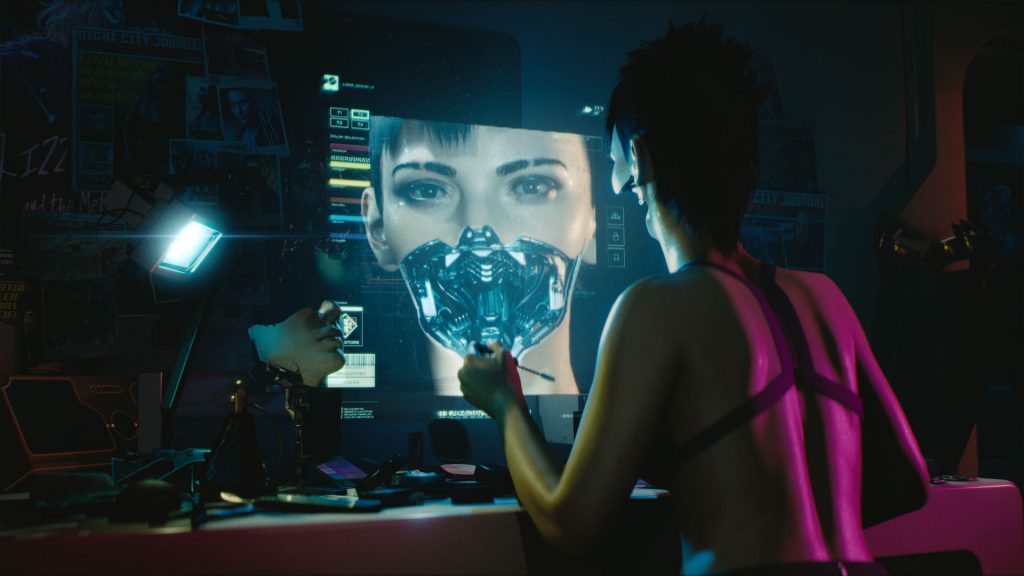 Cyberpunk 2077 Full HD Background