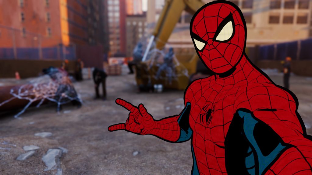 Spider-Man (PS4) Quad HD Background