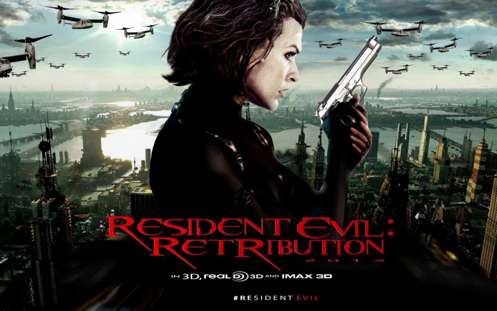 Resident Evil: Retribution Widescreen Background