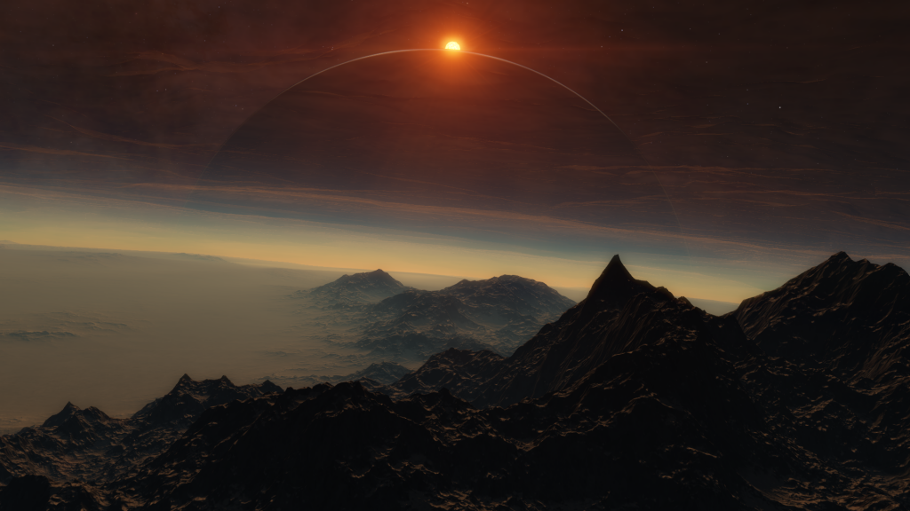 Space Engine Full HD Wallpaper