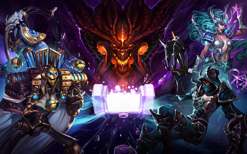 Heroes Of The Storm Widescreen Background