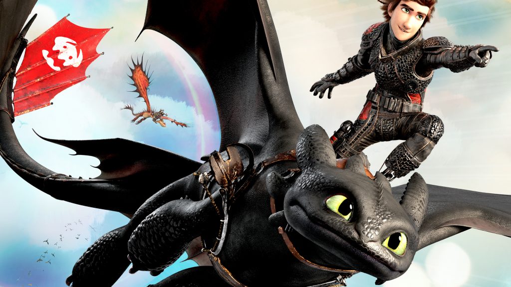 How to Train Your Dragon: The Hidden World Quad HD Background
