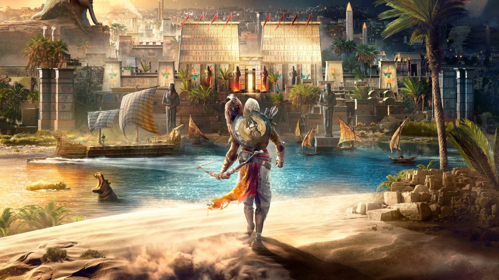 Assassin's Creed Origins Quad HD Background