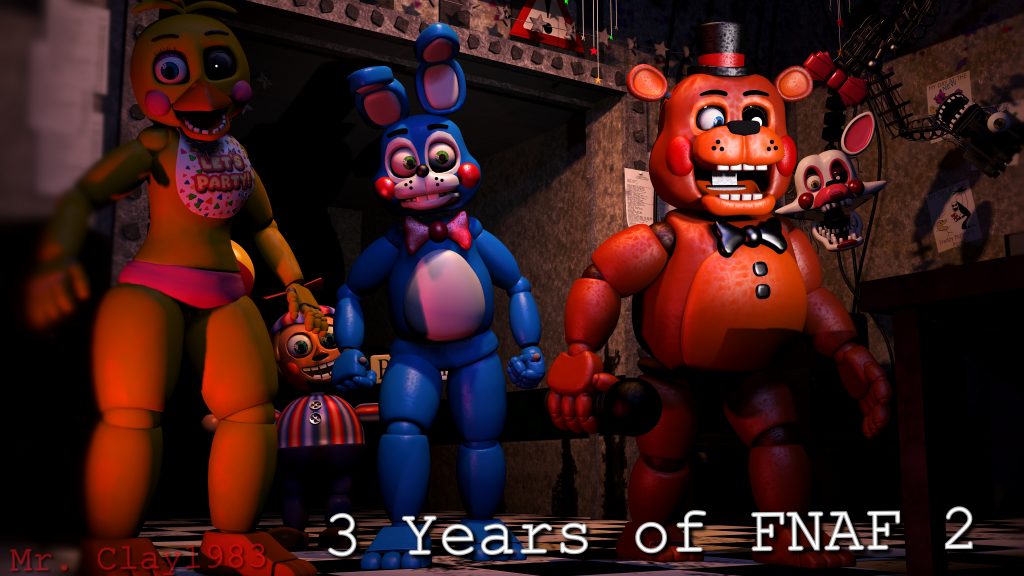 Five Nights At Freddy's 2 Quad HD Wallpaper