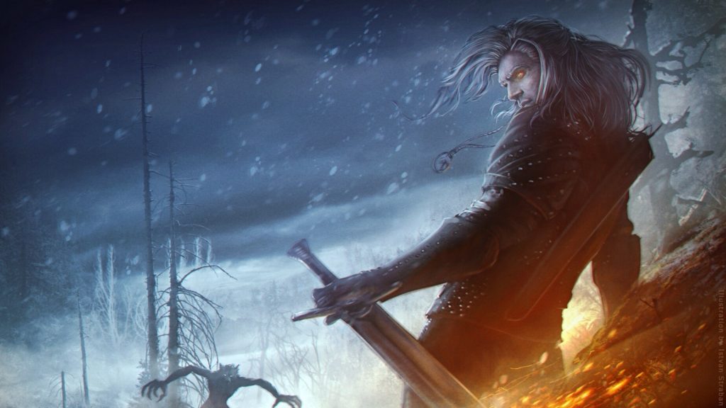 The Witcher HD Full HD Background