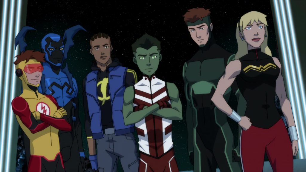 Young Justice HD Full HD Background