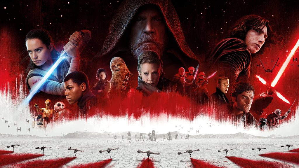 Star Wars: The Last Jedi HD Quad HD Background