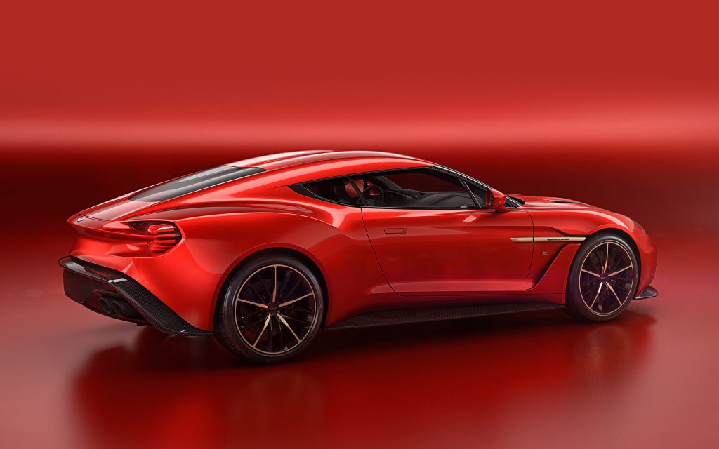 Aston Martin Vanquish Zagato Widescreen Wallpaper