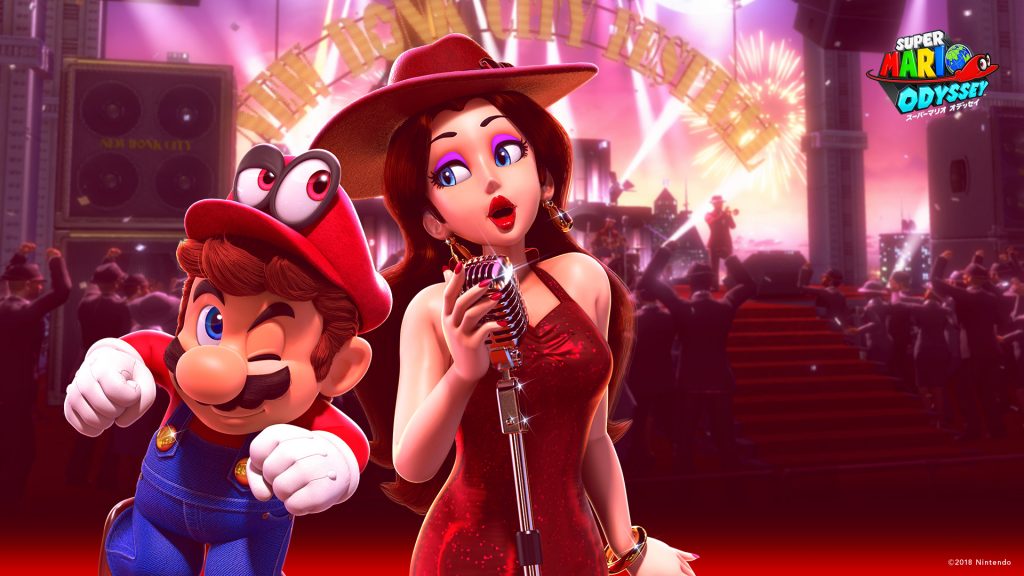 Super Mario Odyssey Full HD Background