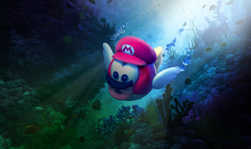 Super Mario Odyssey Background