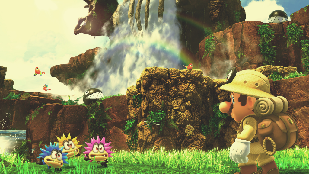 Super Mario Odyssey 4K UHD Background