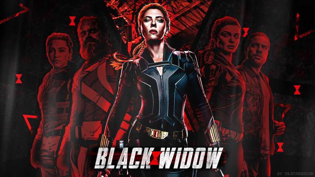 Black Widow HD Quad HD Background
