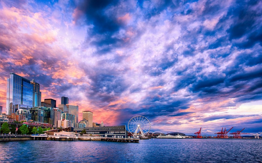 Seattle Widescreen Background